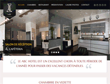 Tablet Screenshot of abc-hotel.net